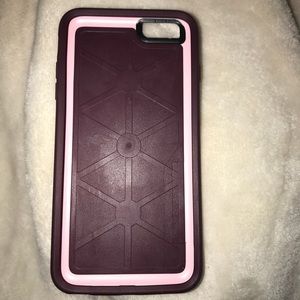 Pink Otterbox symmetry IPhone 6 Plus case